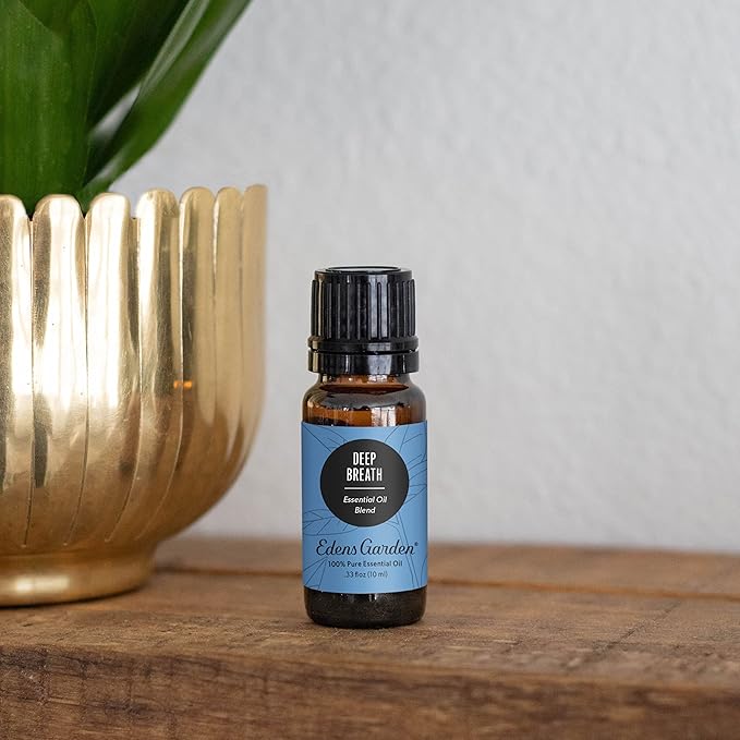 Edens Garden Deep Breath Essential Oil Blend- 100% Pure Premium Grade, Undiluted, Natural, Therapeutic, Aromatherapy, The Best for Skin, Humidifiers, Candle 118 ml (4 fl oz) - Bloomnest