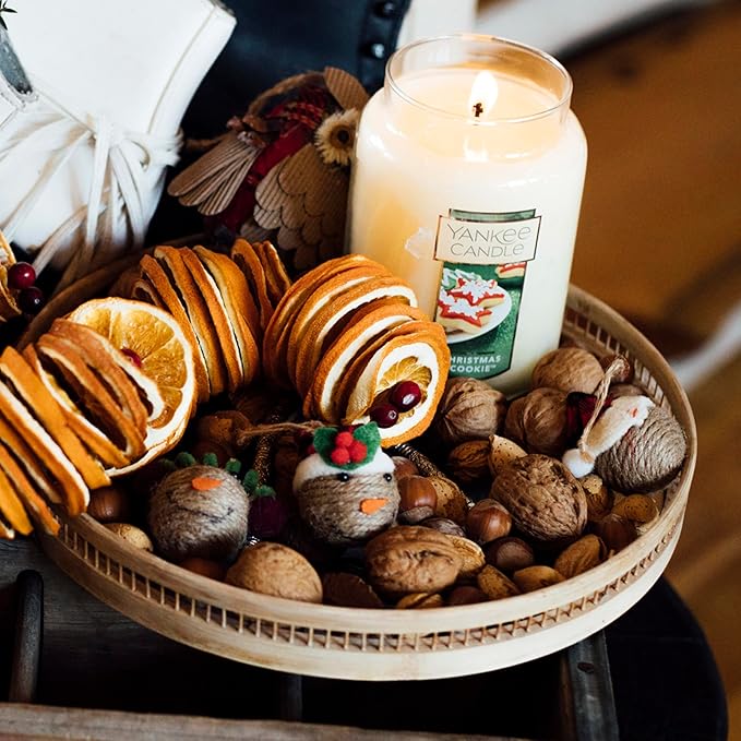 Yankee Candle Christmas Cookie Scented Classic 22oz Large Jar Single Wick Candle Over 110 Hours of Burn Time Perfect for Holiday Gifting and Celebration - Bloomnest