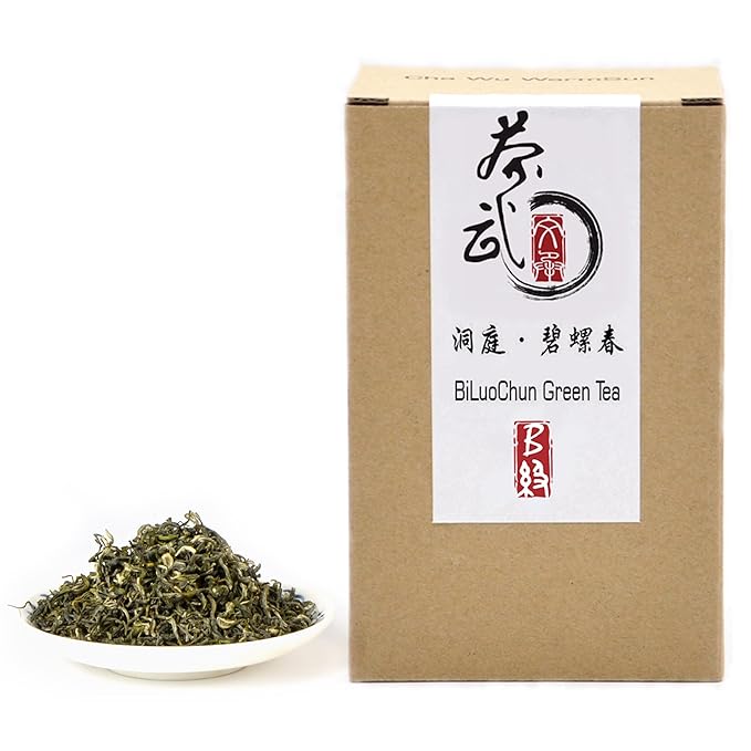 ChaWuWarmSun-[B] BiLuoChun Green Tea,8.8oz(250g),Loose Leaf Tea,DongTing Mountain,Chinese Famous Green Tea - Bloomnest