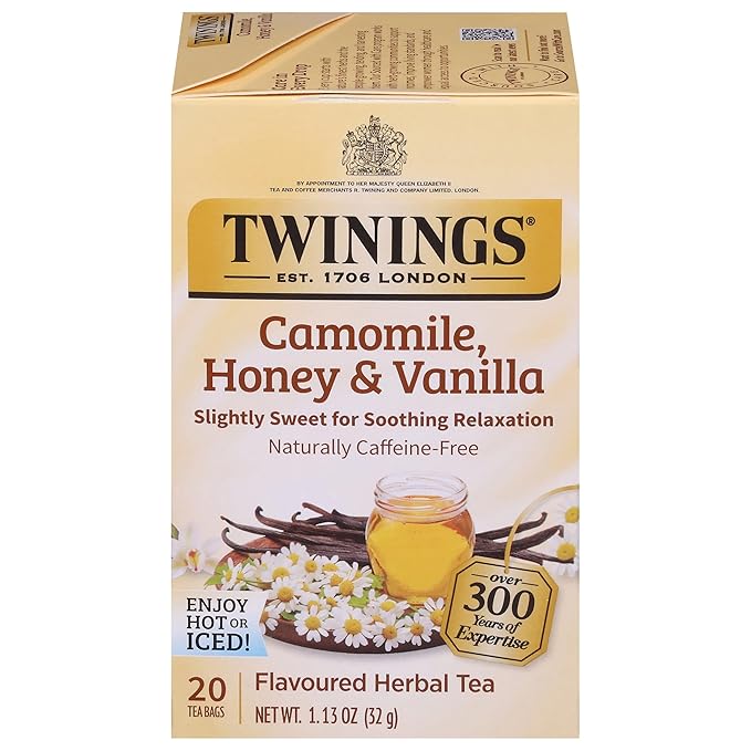 Twinings Tea Chamomile Honey and Vanilla Tea, 20 ct - Bloomnest