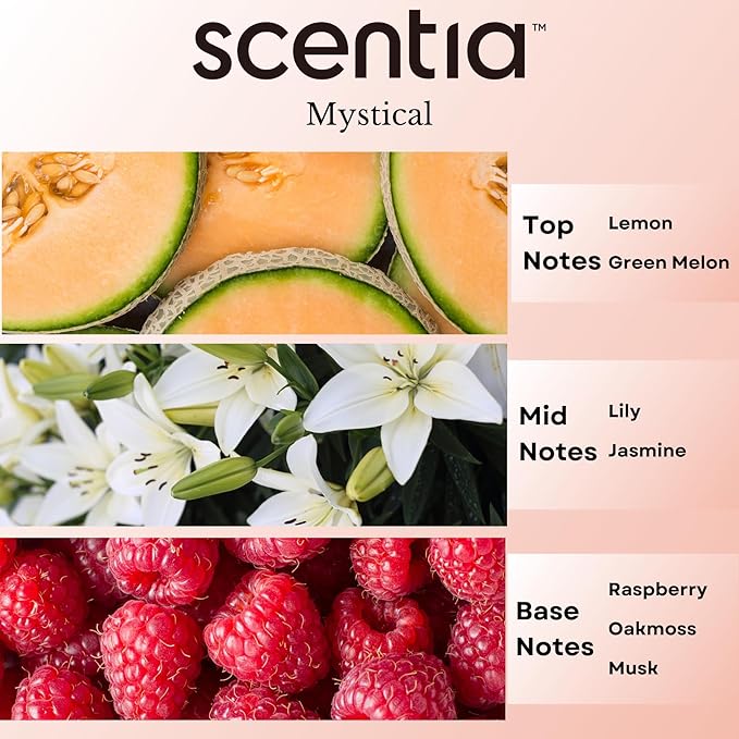 Scentia Hotel Diffuser Oil Inspired by The Wynn, Las Vegas Hotel - 20 mL 0.67 fl oz - Fragrance Oil Blend for Aromatherapy & Ultraonic Diffusers - Mystical - Bloomnest