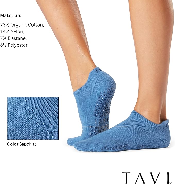 TAVI Women’s Savvy Grip Socks - Pilates for Women, Slipper, Yoga, and Ballet, Barre - Bloomnest