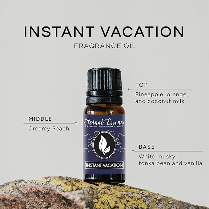 Instant Vacation Premium Grade Fragrance Oil - 10ml - Scented Oil EternalEssenceOils