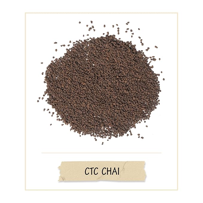 BREWIX, Premium CTC Assam Black Tea (125+ Cups, 8.82oz/250g) Strong and Full Bodied Loose Leaf Tea | For Kombucha, Indian Milk Tea, Iced Tea & English Breakfast Tea - Bloomnest