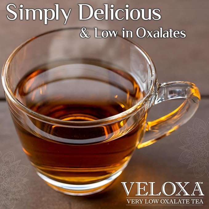 Veloxa™ Very Low Oxalate Tea (30 Pyramid Tea Bags, Devine Cranberry Low Oxalate Echinacea) - Bloomnest
