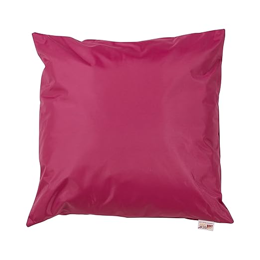ECR4Kids, 27in Jumbo Floor Pillow, Raspberry - Bloomnest