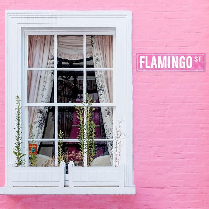 Flamingo Gifts for Women Flamingo Decor Pink Wall Decor Girl Room Christmas Decorations Pink Dorm Door Sign Cute Aesthetic Wall Art for Bedroom - Bloomnest