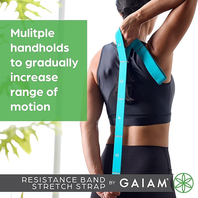 Gaiam Restore Resistance Band Stretching - Bloomnest