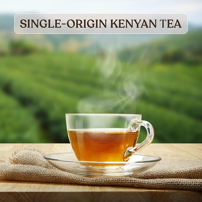 Akina Single-Origin Soursop Tea Bags | 100% Naturally Flavored, Black Tea, Kenyan Origin, Gourmet, Tropical Fruit, Boost to your immune system (25 String & Tag Bags, 50g) - Bloomnest