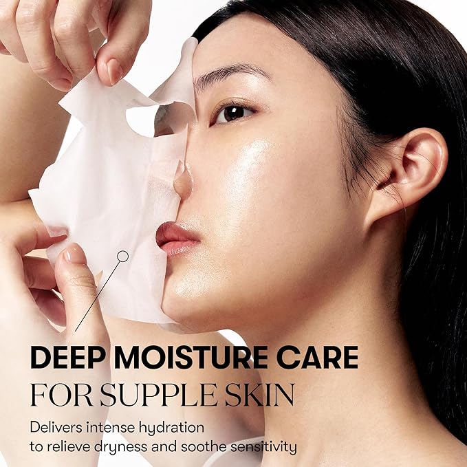 VT COSMETICS Cica-Exosome Moisture Mask 20 Sheets, Centella Asiatica & Hyaluronic Acid with Exosomes for Deep Hydration & Calming, Biodegradable Vegan Sheets, Korean Face Mask - Bloomnest