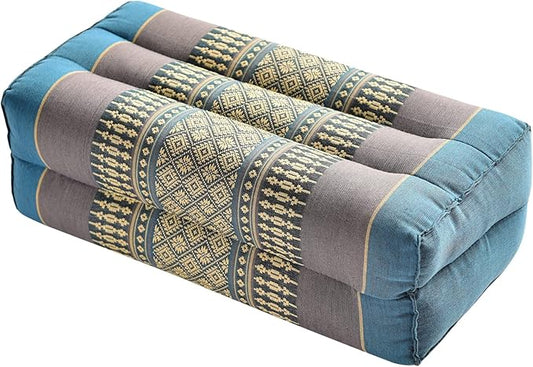 Zafuko Yoga & Meditation Cushion - Organic Water-Resistant Kapok Filling, Meditation Cushion, Soft Yoga Prop - Bloomnest