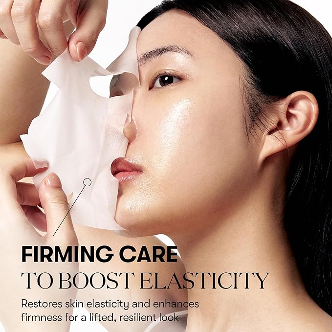 VT COSMETICS CICA Collagen Daily Mask 30 Sheets, 300Da Low Molecular Collagen for Skin Elasticity, Hydrating & Firming, Pink Collagen Essence, Korean Face Mask - Bloomnest