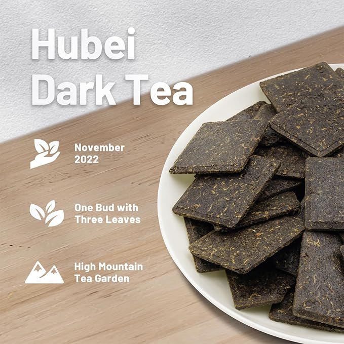 iTeaworld Chinese Dark Tea Sampler, Includes Aged Pu'erh, Liu Bao, Anhua, Hubei, 20 Packs with 20 Biodegradable Tea Bags,Perfect for Daily Relaxation, 3.5oz - Bloomnest