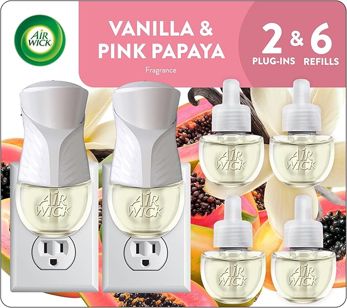 Air Wick Scented Oils 2+6 Vanilla & Pink Papay - Bloomnest