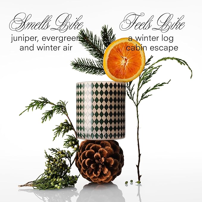 Boy Smells XXMAS Tree Candle – Holiday Soy Candle with Juniper, Evergreen & Winter Air – Fresh Pine Scented Candle for Home Décor & Christmas Gifting – 8.5oz - Bloomnest