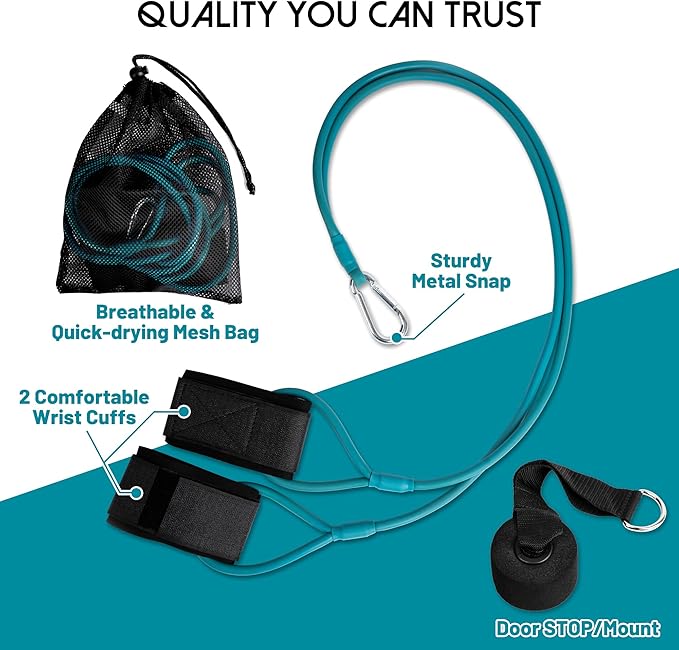 Baseball Softball Resistance Training Bands, Arm Strength, Pitching and Conditioning Equipment for Kids - Bloomnest