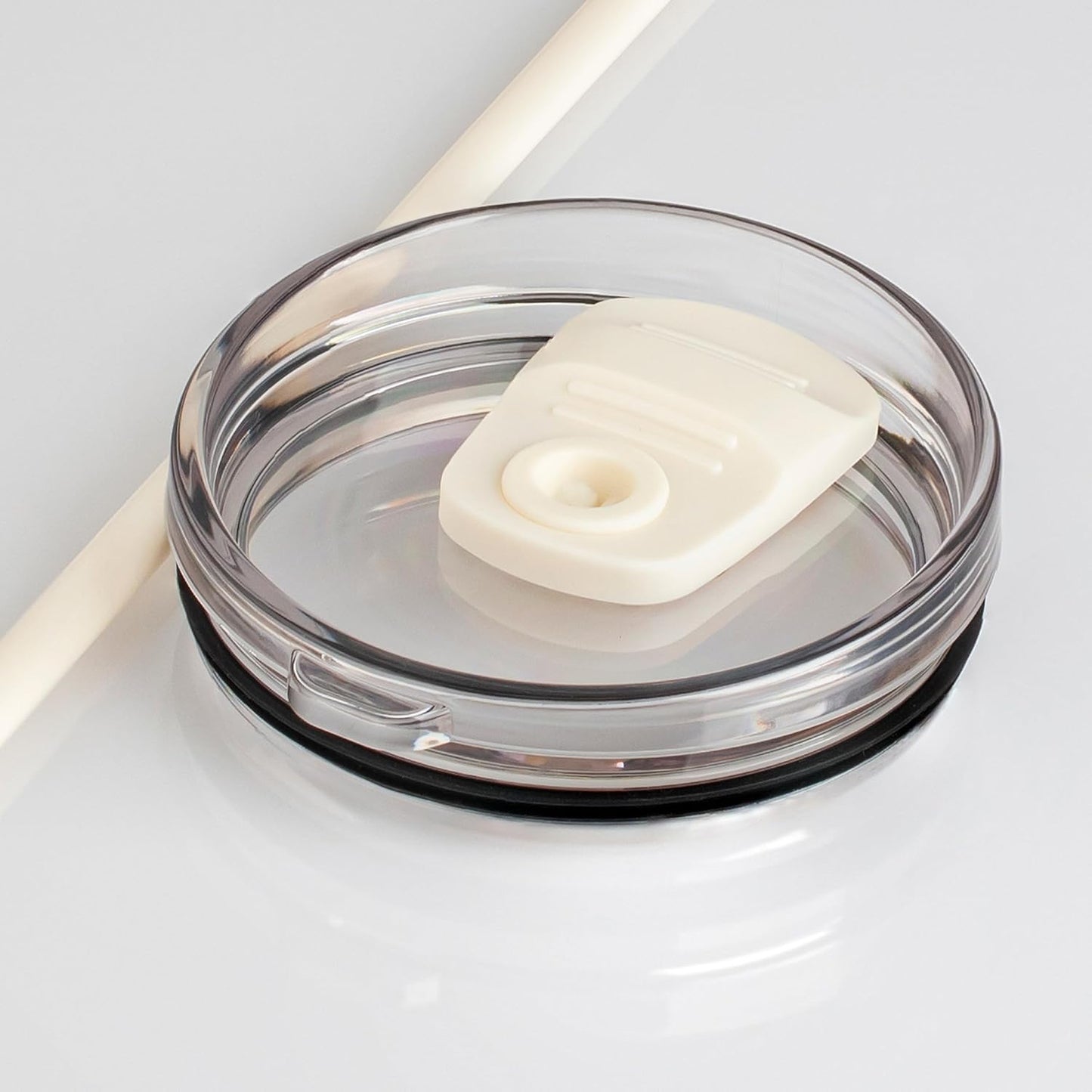 Engraved 40 Oz Tumbler with Handle and Straw - Personalized Name and Birth Flower, Double-Wall Insulated Mug - Birthday Gifts for Women, Rose Quartz