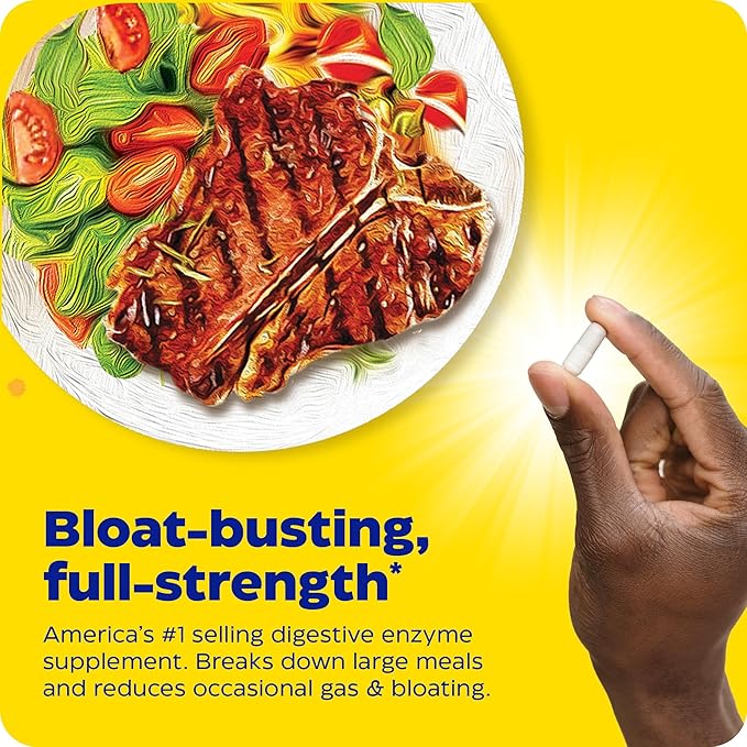 Enzymedica Digest Gold + ATPro, Maximum Strength, Fast-Acting, Helps Digest Large Meals, Prevents Bloating and Gas, 240 Count (FFP) - Bloomnest