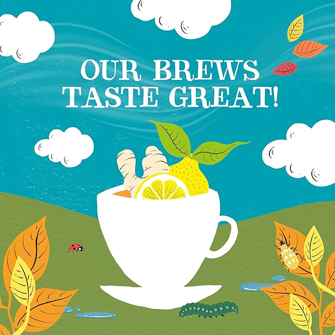 Clipper Tea Lemon & Ginger Teabags – Caffeine Free, USDA Organic, Great Hot or Iced – Aromatic, Natural, Fair & Delicious – 200 Tea Bags - Bloomnest