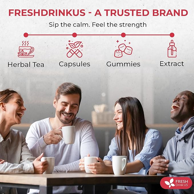 Premium Happy Throat Herbal Tea – 135 Bags Of Supper Tea Blend: Marshmallow Root, Slippery Elm & Ginger – Dry & Sore Throat Relief – Caffeine-Free, No Honey, No Citrus – No Sugar - Bloomnest