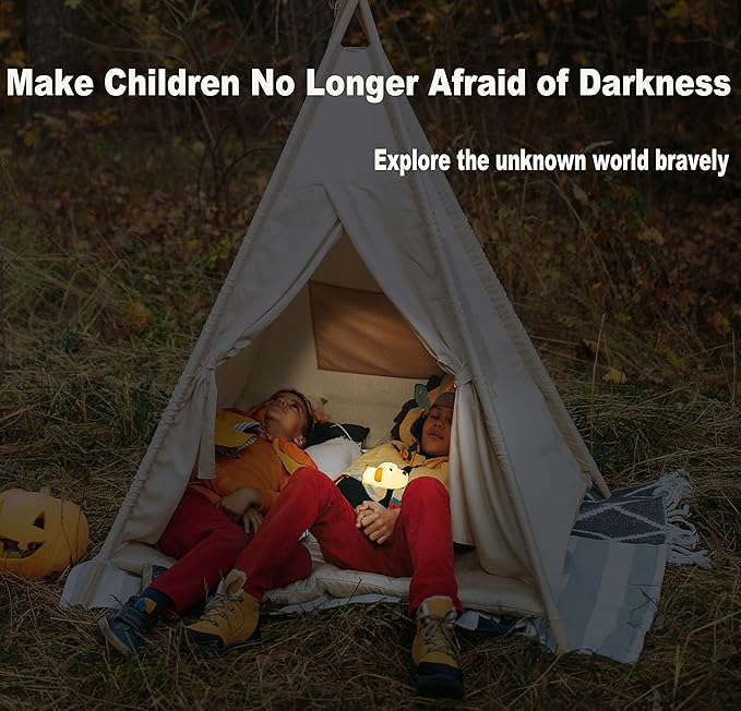 HAPPYBAG Kids Night Light,Cute Soft Silicone Dog Lamp Dimmable Nursery Portable Puppy Kawaii Lamps,Bedside Lamp for Baby and Toddler,Boy Girls - Bloomnest