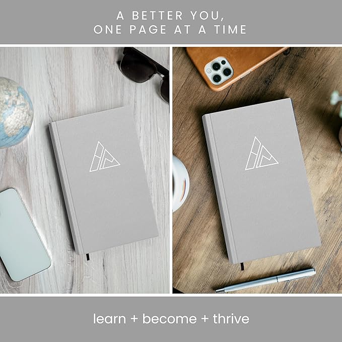Self-Mastery Journal for Men - Daily Productivity Journal for Happiness, Gratitude Journal, Mindfulness, Self Care & Reflection – Goal Journal, Guided Journal for Men & Women – Inspirational Journal - Bloomnest