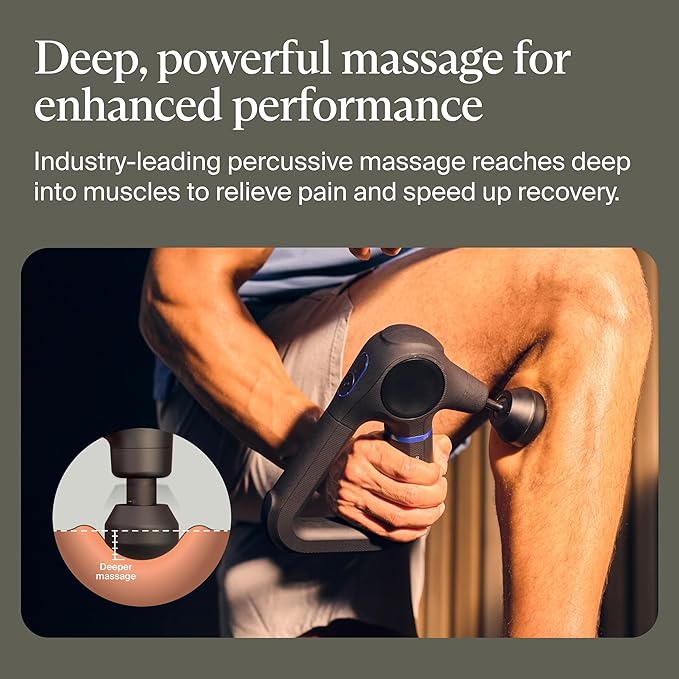 TheraGun Prime (6th Generation) Massage Gun by Therabody – Deep Tissue, Powerful Massage in a Rugged, Durable Design for Reliable Recovery & Pain Relief - Bloomnest