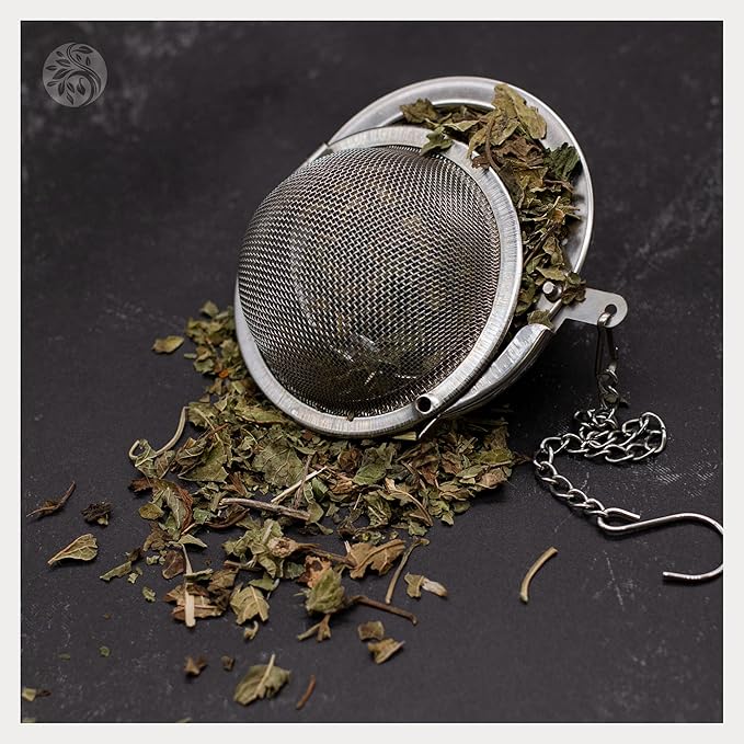 MagJo Naturals Lemon Balm Tea, Bulk Herbal Tea, Loose Leaf Melissa Officinalis, Caffeine Free, Cut and Sifted, 1 pound (16 ounces) (1 pack) - Bloomnest