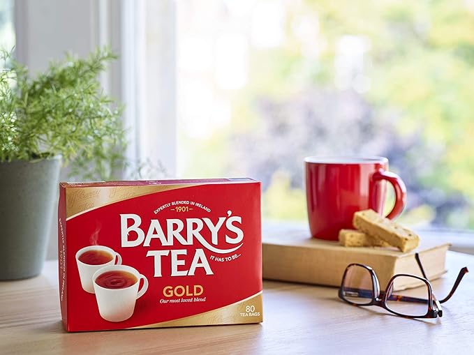 Barry's Tea Gold Blend 80 Teabags (6 Pack), fresh from Barry's Tea in Ireland - Bloomnest