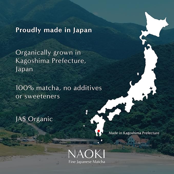 Naoki Matcha Organic All Purpose Blend - Authentic Japanese Culinary Grade Matcha Green Tea Powder from Japan (40g / 1.4oz) - Bloomnest