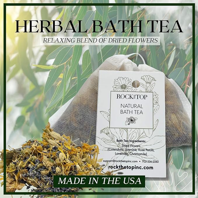 USA MADE | Eucalyptus Spearmint Spa Gift Baskets for Women. 6 Cold & Stress Self Care Gifts, Aromatherapy Epsom Salt Bath Soak, Bath Soap, Bath Bombs (Truffle), Bath Salts Gift Basket. - Bloomnest