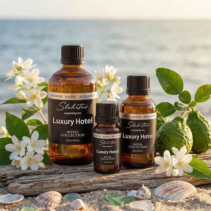 Hotel Collection Diffuser Oil – Inspired by Iconic Five-Star Coastal Hotel Scents – for Essential Oil & Waterless Diffusers (16.9 Fl Oz (Pack of 1)) - Bloomnest
