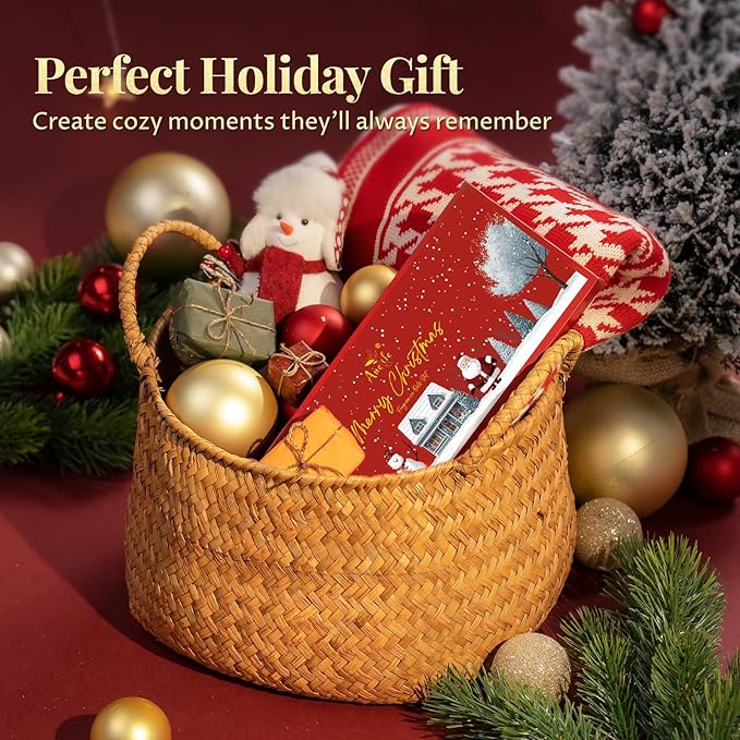 Christmas Essential Oil Set, Essential Oils for Diffusers for Home, Fragrance Oil Gift Set | Gingerbread, Candy, Christmas Tree, Spice, Cranberry, Apple Cider | Aromatherapy, Candle & Soap Making - Bloomnest