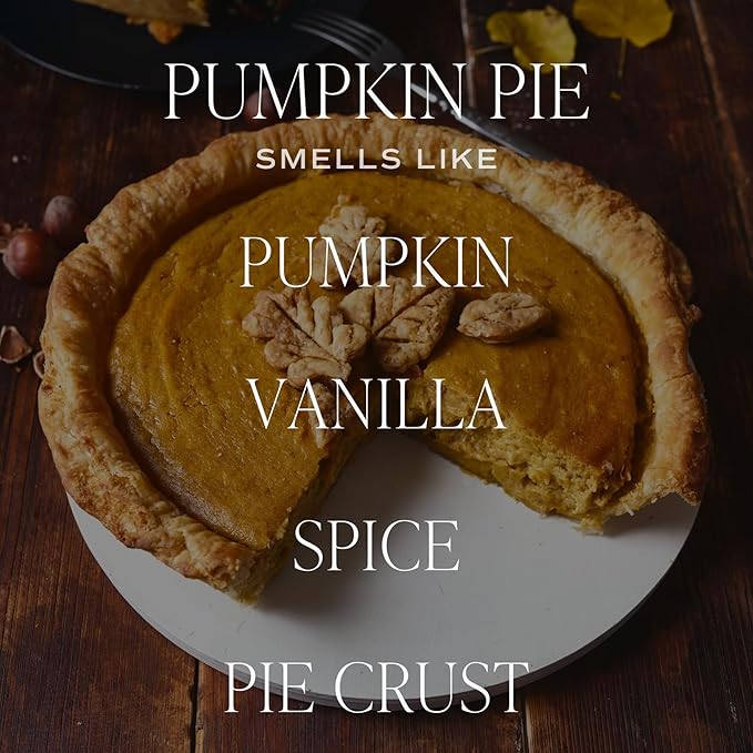 Sweet Water Decor Pumpkin Candle - Pumpkin Pie Scented Fall Candle, 15oz Orange Matte Jar for Fall Decor - Soy Candle Wax with 70 Hour Burn Time - Bloomnest