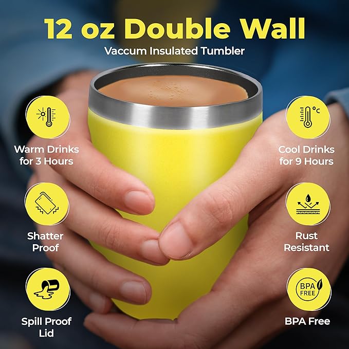 Tea Gift Set for Women & Men – Includes Assorted Teas, Elegant Mug & Honey (Yellow) - Bloomnest