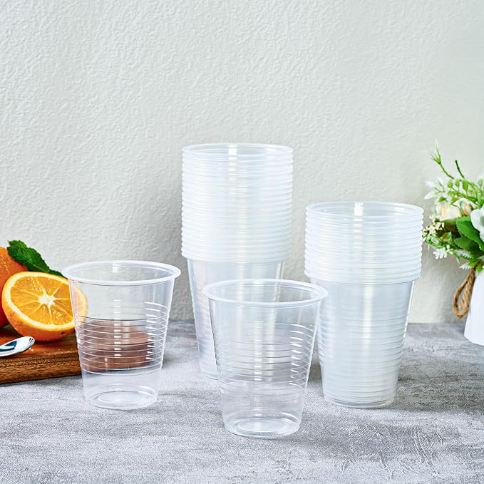 Lilymicky 1000 PACK 12 oz Clear Plastic Cups, Cold Disposable Party Drinking Cups for Parties, Picnic, BBQ & Events - Bloomnest
