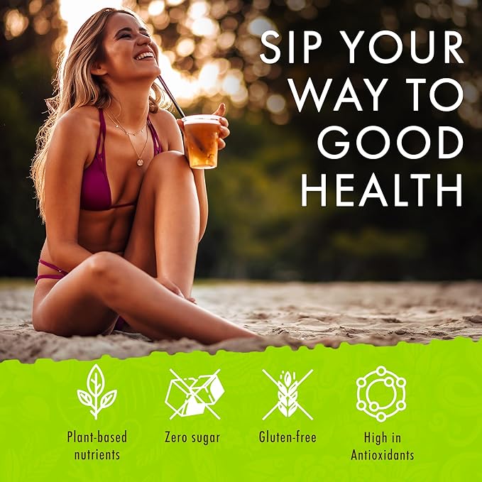 Hawaiian Natural Tea Passion Fruit Orange Flavored Organic Tea - Tropical Fruit Green Tea Blend with Black Tea - Perfect Daily Cup & Gift for Tea Lovers - 120 Tea Bags - Bloomnest