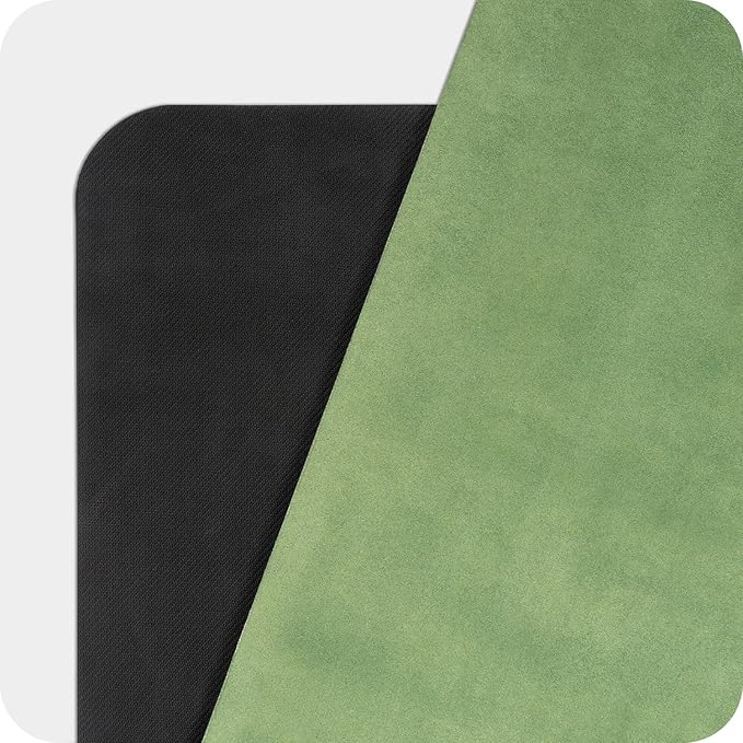 WeGym Yoga Mat, 4mm Cushioned Exercise Mat for Yoga, Pilates, Home Workouts - Anti Slip Polyurethane Suede Yoga Mat with Carrying Strap