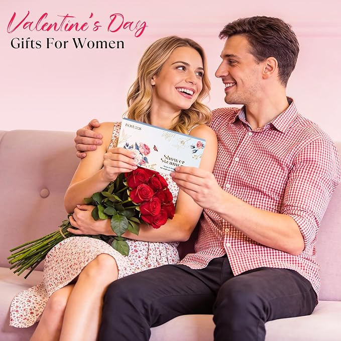 Shower Steamers Aromatherapy, Christmas Birthday White Elephant Gifts for Adults Women Teen Girls Mom, Stocking Stuffers for Women, Relaxation SPA Self Care Natural Essential Oils Bath Bombs