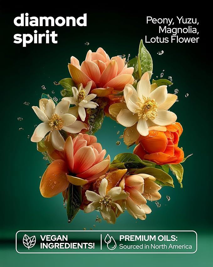 Vilicci Diamond Spirit Car Air Freshener – Spicy Clean Car Fragrance & Odor Eliminator | Long-Lasting Car Diffuser | Vegan & Cruelty-Free Fragrance Oils | Premium Auto Perfume | Lasts up to 120 Days - Bloomnest