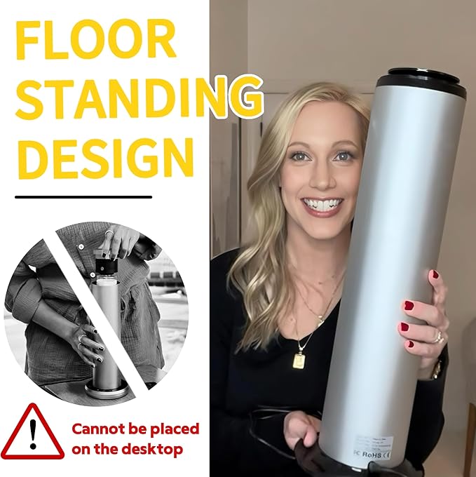 2800 Sq Ft Floor Standing Hotel Collection Diffuser, 600mL Scent Air Machine for Home Waterless Diffuser, Hotel Scent Cold Air Essential Oil Diffuser for Large Room, App & Remote Control