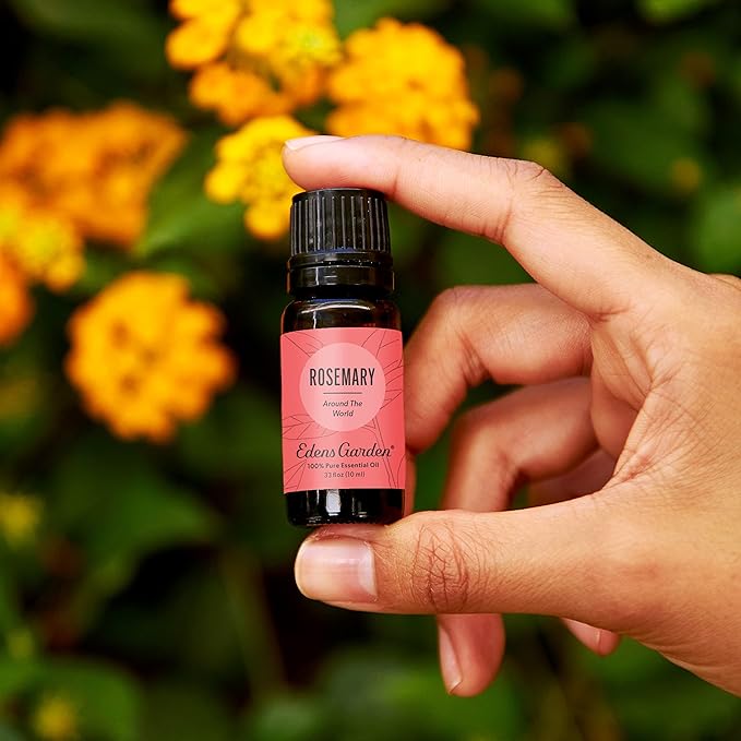 Edens Garden Rosemary Around The World Essential Oil- 100% Pure Premium Grade, Undiluted, Natural, Therapeutic, Aromatherapy, The Best for Diffuser, Skin, Face, Humidifiers 118 ml (4 fl oz) - Bloomnest