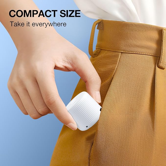 Portable Sound Machine + Travel Case, Mini White Noise Machine for Sleeping & Travel Case - Bloomnest