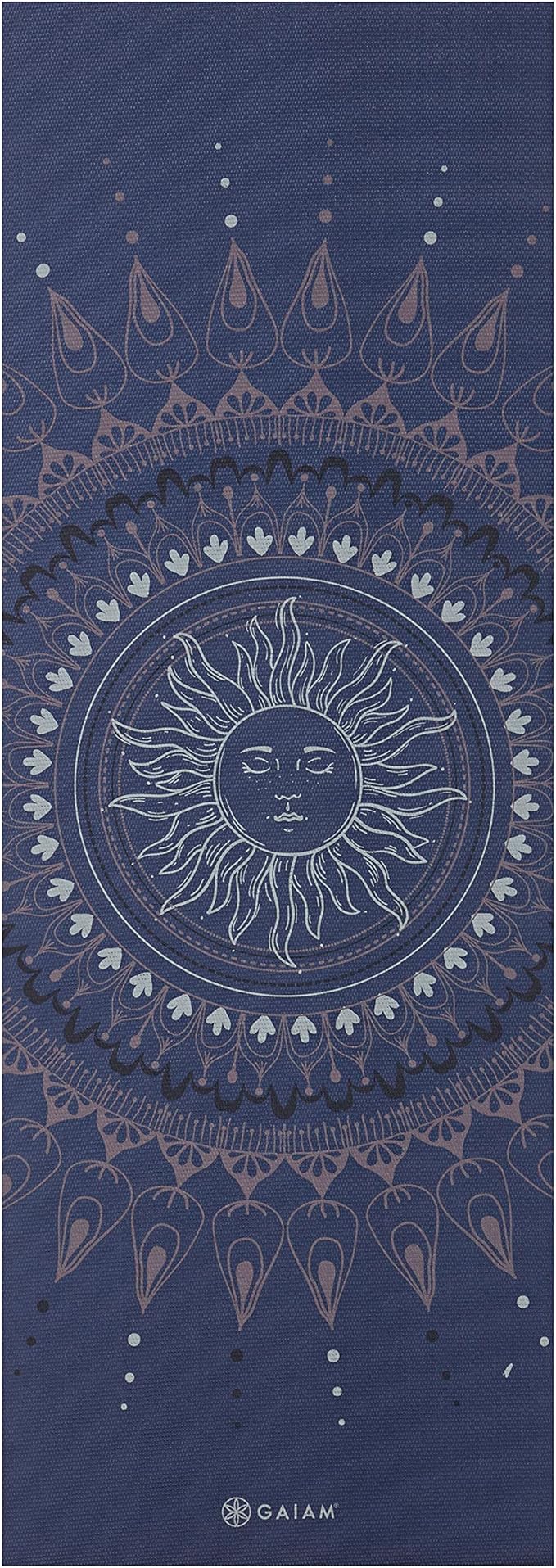 Gaiam Yoga Mat - Premium 6mm Print Extra Thick Non Slip Exercise & Fitness Mat for All Types of Yoga, Pilates & Floor Workouts (68"L x 24"W x 6mm Thick) - Bloomnest