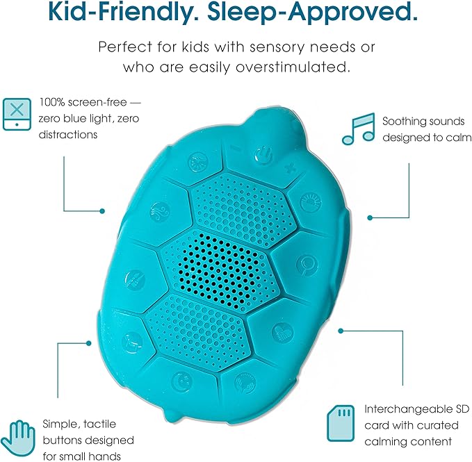 Zenimal Kids Sleep Aid - Screen-Free Sound Machine with Voice-Guided Audio Journeys, Soothing Sounds & Calming Music to Help Children Fall Asleep Faster and Sleep Peacefully All Night - Bloomnest