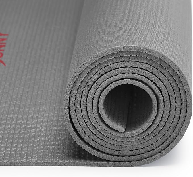 Sunny Health & Fitness Non-Slip Yoga Mat – Durable, Anti-Tear, Lightweight, Cushioned Support for Yoga, Pilates, Stretching Exercises, Meditation and Floor Workouts | Multiple Sizes & Colors - Bloomnest