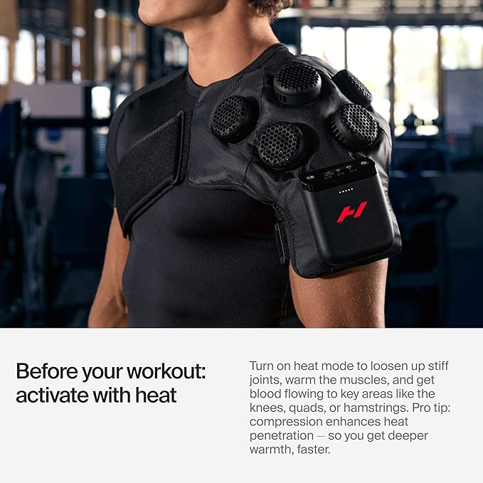 Hyperice X2 Shoulder - Advanced Heat and Cold Contrast Therapy - Pain and Inflammation Relief - Provides Increased Range of Motion - FSA-HSA - Bloomnest