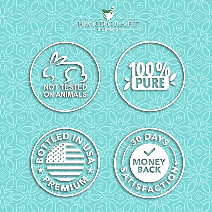 Handcraft Blends Spearmint Essential Oil – Huge 4 Fl Oz – 100% Pure and Natural – Premium Grade Essential Oil for Diffuser and Aromatherapy, Skin, Massage, Candle and Soap Making Fragrance - Bloomnest