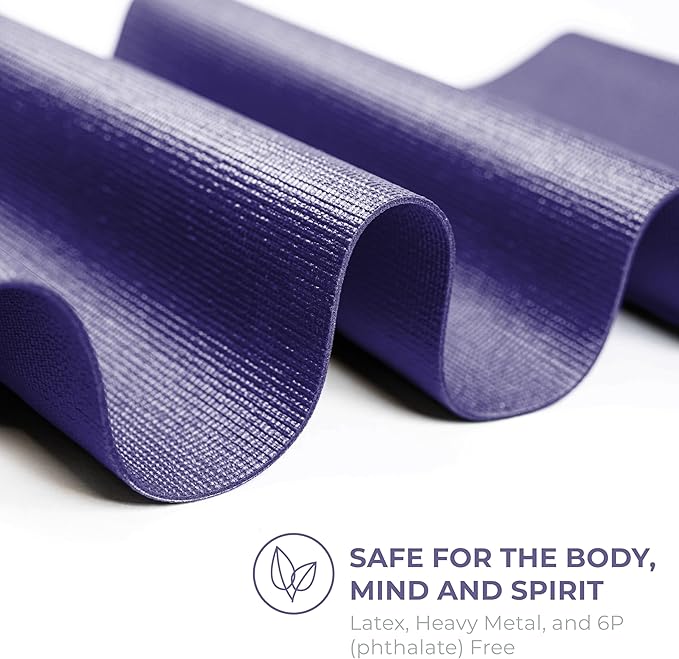 Sunshine Yoga Voyage Yoga Mat, 10 Pack, 72" x 24" Professional Studio and Gym Bulk Yoga Mats, 5mm Thick, Durable, Anti-Tear, Non Slip Fitness and Exercise Mats - Bloomnest
