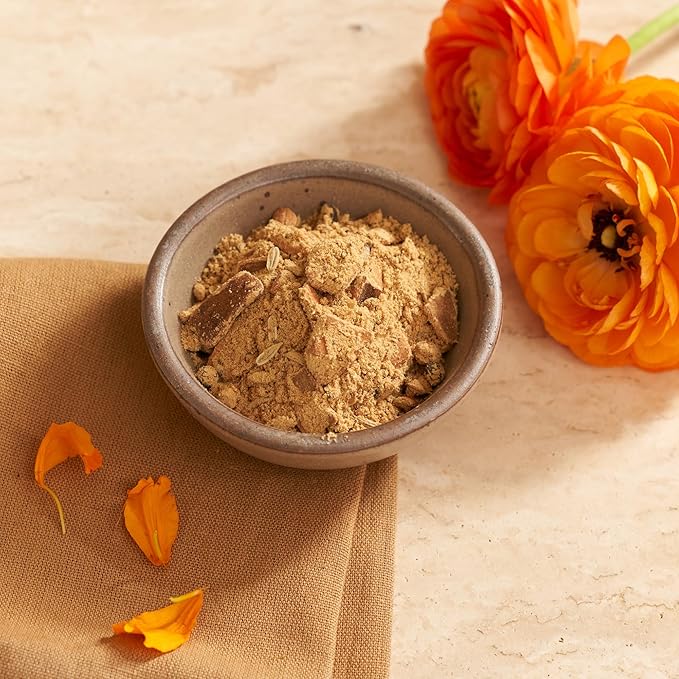 Divya's Immunity Tea - Ayurvedic Herbal Ginger Tea with Immune Boosting Herbs, Helps with Cough & Congestion, Sluggishness, and Sore Throat - Caffeine Free Blended Loose Leaf Cinnamon Tea Organic, Non-GMO - Bloomnest